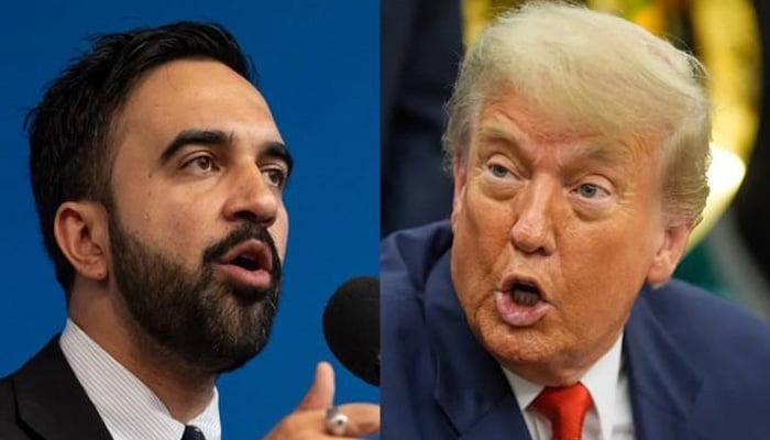 نیویارک کی میئرشپ کیلئے جنگ، ٹرمپ اور ظہران ممدانی آمنے سامنے