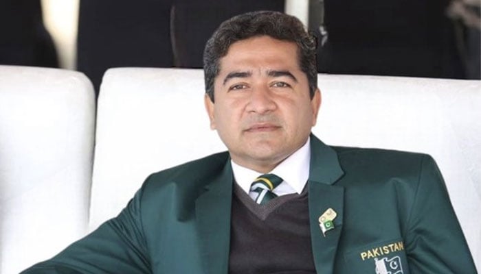 سید فخر علی شاہ سیکریٹری پاکستان فیڈریشن بیس بال فیڈریشن—فائل فوٹو