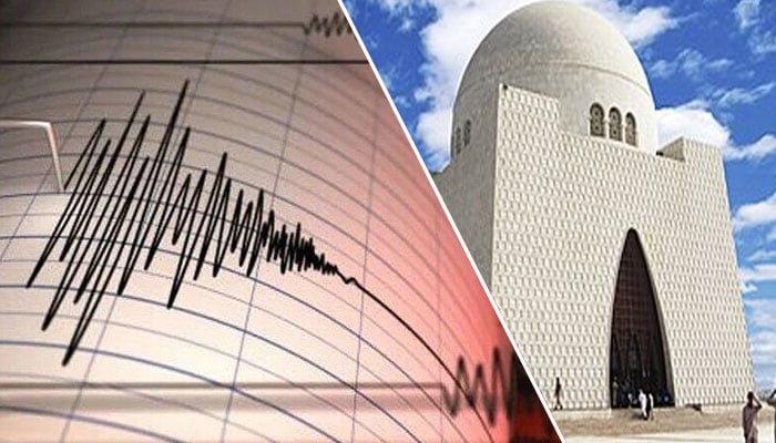 کراچی کے مختلف علاقوں میں زلزلے کے جھٹکے
