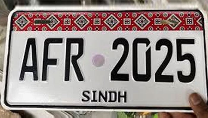 سندھ حکومت نے نئی اجرک نمبر پلیٹ کیلئے دو ماہ کی توسیع دیدی