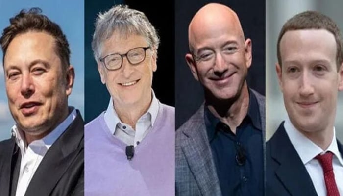 10 امیر ترین افراد کی نئی فہرست، مسک ایک ہزار 396 کھرب کیساتھ نمبر ون