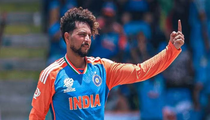 بھارتی اسپنر کلدیپ یادو—تصویر بشکریہ غیر ملکی میڈیا