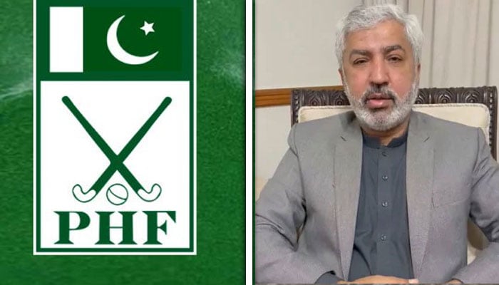 صدر پاکستان ہاکی فیڈریشن میر طارق حسین بگٹی—فائل فوٹو