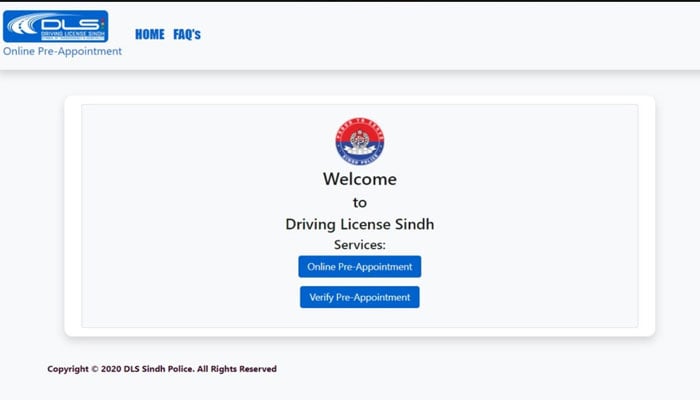 ڈرائیونگ لائسنس کے ویب پورٹل پر 5 لاکھ شہریوں نے رجسٹریشن کرلی