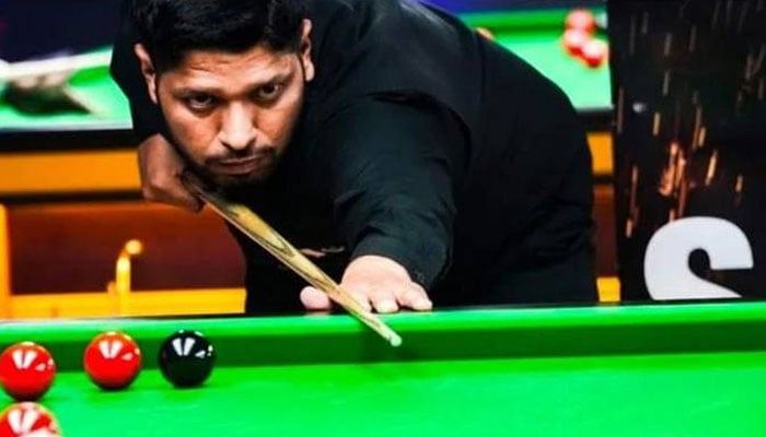 پاکستانی اسنوکر اسٹار شاہد آفتاب—فائل فوٹو
