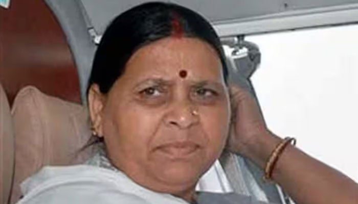 رابڑی دیوی—تصویر بشکریہ غیر ملکی میڈیا