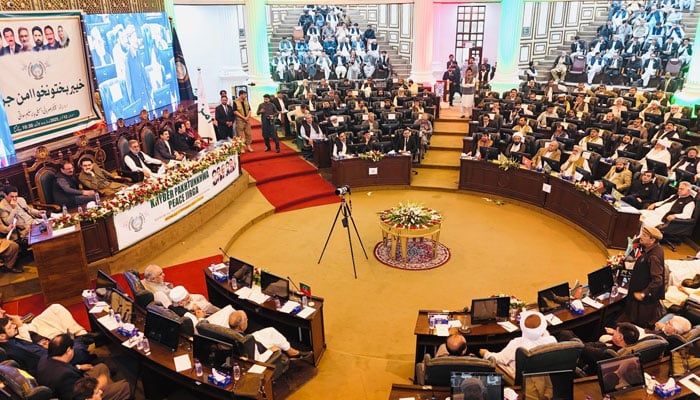 وفاقی حکومت افغان خارجہ پالیسی KP کی مشاورت سے بنائے، سیاسی قیادت دہشت گردی ختم کرنے کیلئے متحد، خیبر پختونخوا امن جرگہ