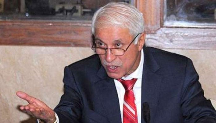 وفاقی وزیر برائے سرمایہ کاری و چیئرمین بورڈ آف انویسٹمنٹ  قیصر احمد شیخ—فائل فوٹو