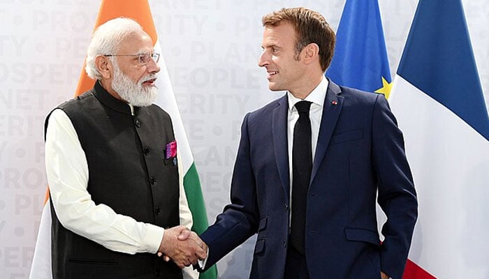 فرانس بھارت کی مشترکہ فضائی مشقوں کا آج سے آغاز