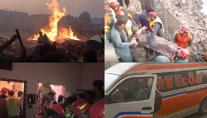 فیصل آباد کیمیکل فیکٹری میں گیس لیکج سے دھماکہ 20 افراد جاں بحق، 7 شدید زخمی