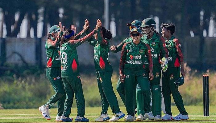 ویمنز انڈر 19 کرکٹ: بنگلہ دیش کامیاب، سیریز میں برتری حاصل