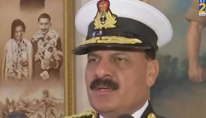 ضرورت پڑی تو دوبارہ کارروائی کرینگے، بھارتی نیوی چیف کی گیدڑ بھبکی