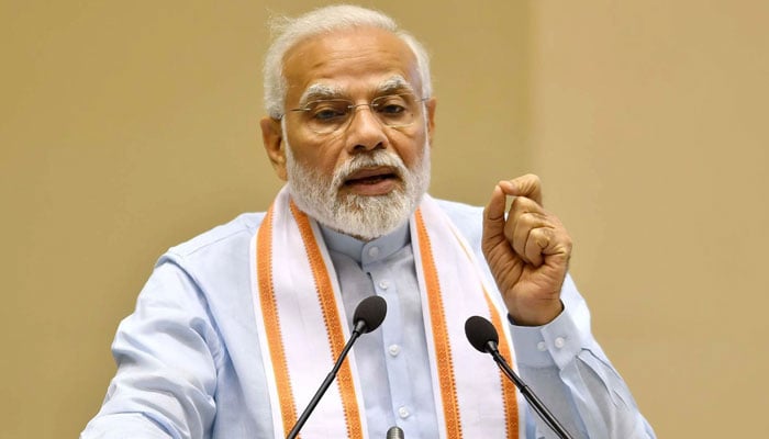 کانگریس نے ’وندے ماترم‘ کے ٹکڑے ٹکڑے کیے، نریندر مودی کا الزام