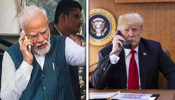 مودی کا ٹرمپ سے تیسرا رابطہ،  50  فیصد ٹیرف میں نرمی کی درخواست کر دی