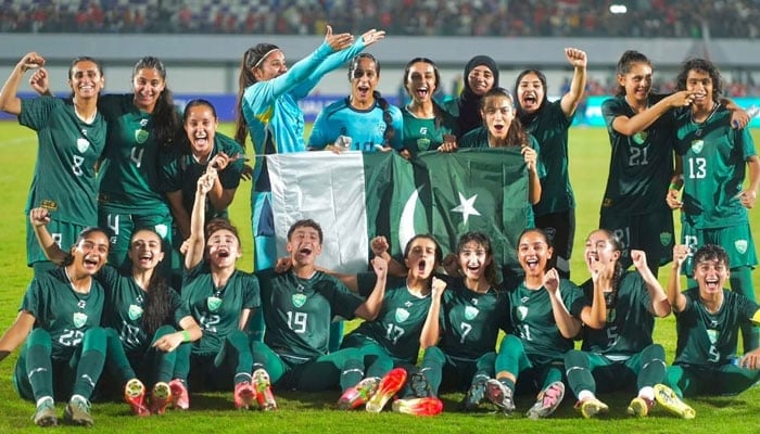 پاکستانی خواتین فٹبال ٹیم براہ راست فیفا کے ایونٹ میں شرکت کی اہل