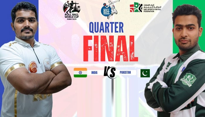 رول بال ورلڈ کپ کوارٹر فائنل میں پاکستان کو بھارت سے شکست