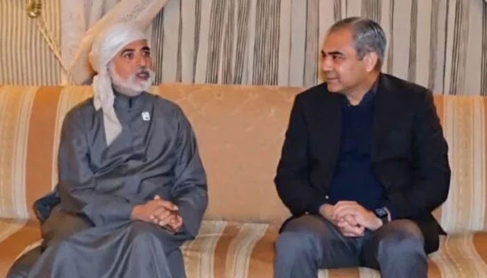 متحدہ عرب امارات کے وزیر رواداری شیخ نہیان کی ضلع خیرپور آمد