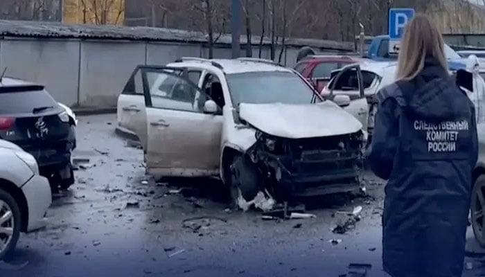 ماسکو، کار بم دھماکے میں روسی جنرل ہلاک، امن مذاکرات کو دھچکا