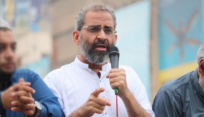 ملک میں رائج ظالمانہ و فرسودہ نظام نے پاکستان کو تباہ کردیا، منعم ظفر