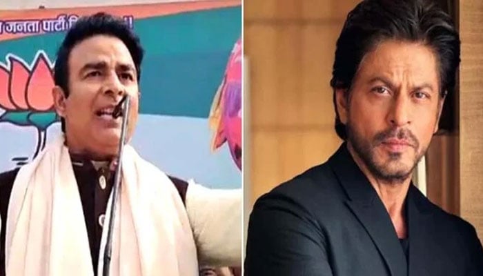 بی جے پی رہنما نے شاہ رخ خان کو غدار قرار دے دیا، سیاسی طوفان کھڑا ہوگیا