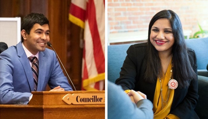 امریکا میں پہلی بار 2 پاکستانی نوجوان کیمبرج شہر کے میئر، ڈپٹی میئر منتخب