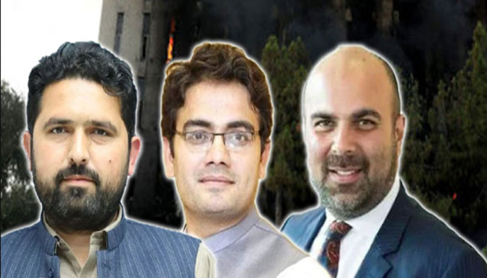 9 مئی واقعات، سہیل آفریدی، کامران بنگش، تیمور جھگڑا کی موجودگی کی تصدیق