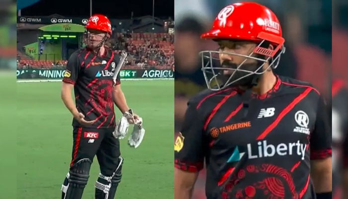 بگ بیش: رضوان کی سست بیٹنگ میلبرن رینی گیڈز کو پسند نہ آئی