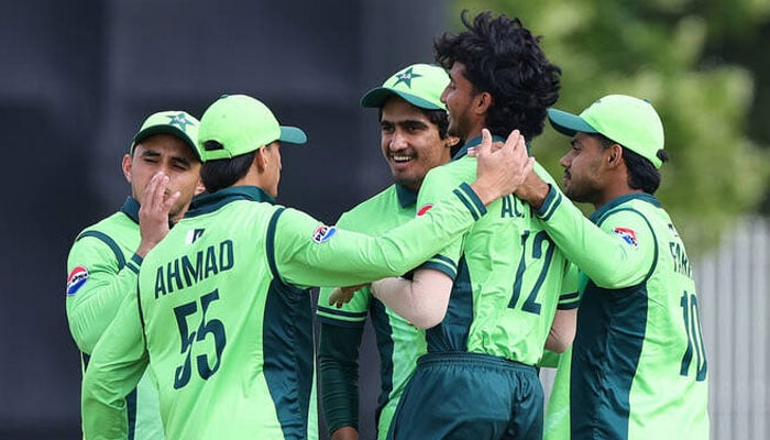 پاکستان انڈر 19 کرکٹ ٹیم آج امریکا سے میچ کھیلے گی