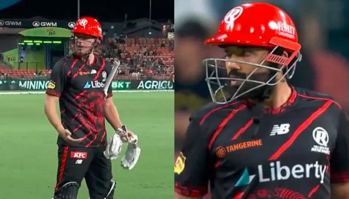 رضوان کو بیٹنگ سے واپس بلانے پر میلبرن رینی گیڈز کی معذرت