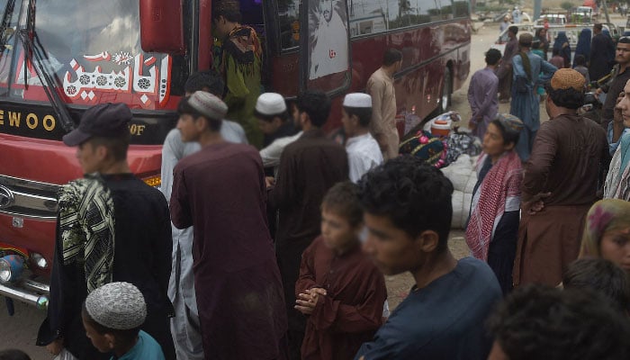 غیر قانونی طور پر مقیم 17 افغان تارکین وطن کو حراست میں لے لیا گیا