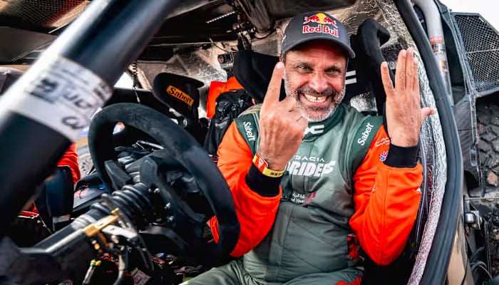 ڈاکار ریلی: قطری ڈرائیور ناصر العطیہ چھٹی بار چیمپئن بن گئے