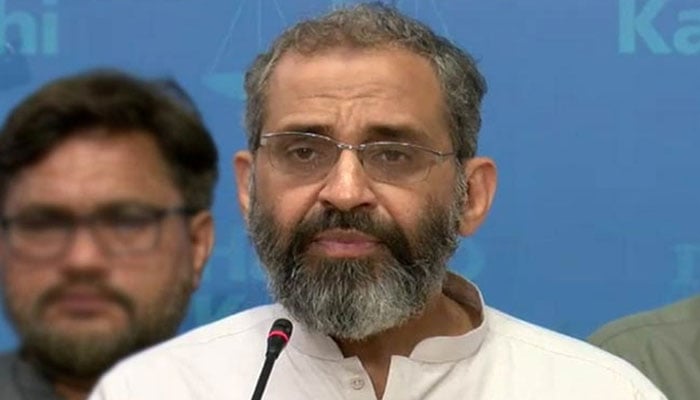 بدترین حکمرانی نے اہل کراچی سے جینے کا حق چھین لیا ہے، منعم ظفر خان