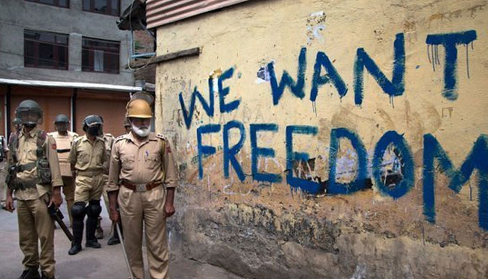 بھارتی یوم جمہوریہ پر مقبوضہ وادی اور آزاد کشمیر میں ریلیاں، احتجاجی مظاہرے