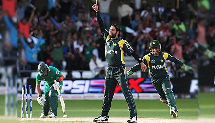 ٹی 20 ورلڈکپ کی یادگار پرفارمنس میں شاہد آفریدی کا نام بھی شامل