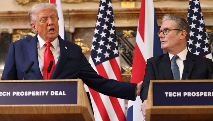 چین سے بڑھتے تعلقات پر ٹرمپ کی برطانیہ کو وارننگ