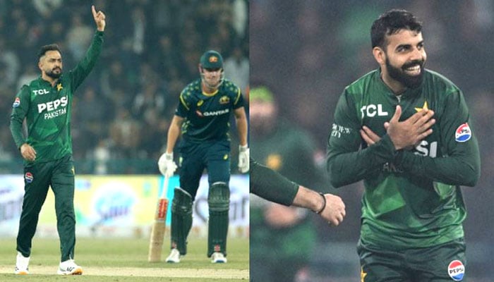 ٹی ٹوئنٹی تاریخ میں پہلی بار پاکستانی اسپنرز کو آسٹریلیا کی 10 وکٹیں ملیں