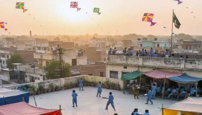 پھول، قالین، روشنیاں: لاہوریوں نے بسنت کیلئے چھتیں سجا دیں