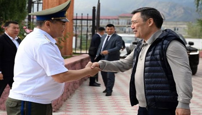 کرغیز صدر نے اپنے انٹیلی جنس چیف کو اچانک برطرف کر دیا