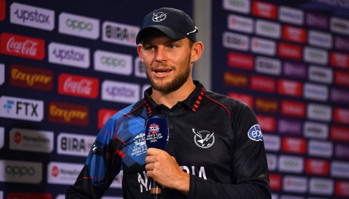 نمیبیا بھارت کیخلاف میچ سے قبل فلڈلائٹس میں ٹریننگ کی سہولت سے محروم