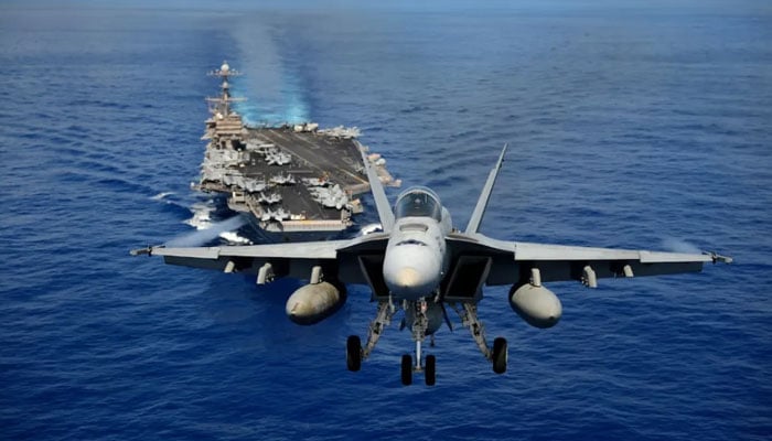 پینٹاگون کا دوسرے ایئرکرافٹ کیریئر اسٹرائیک گروپ کو تیار رہنے کا حکم