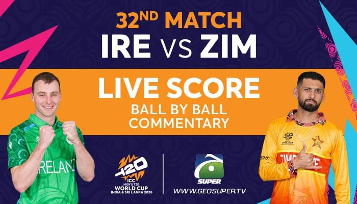 ٹی ٹوئنٹی ورلڈ کپ: آج زمبابوے اور آئر لینڈ مدمقابل