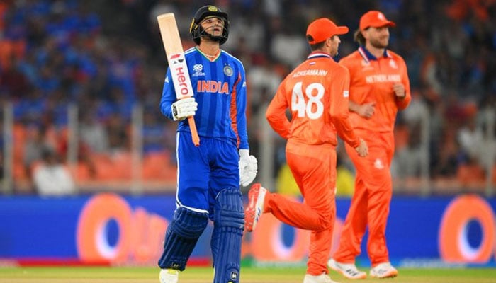 ورلڈ کپ میں عالمی نمبر ون بیٹر ابھیشیک شرما کا مسلسل تیسرا صفر