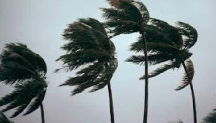 کراچی میں آئندہ 24 گھنٹوں کے دوران تیز ہوائیں چلنے کا امکان
