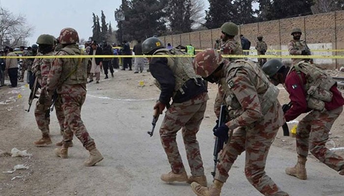 پشین، پولیس لائن اور کیڈٹ کالج پر خوارج کے حملے کا منصوبہ ناکام، آپریشن میں 5 ہلاک