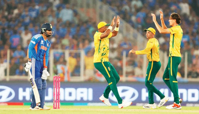 ورلڈ کپ‘ جنوبی افریقا نے بھارت کا غرور خاک میں ملادیا