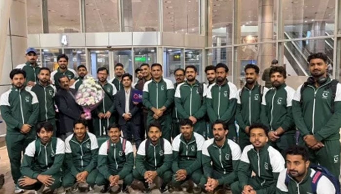 قومی ہاکی ٹیم مصر پہنچ گئی