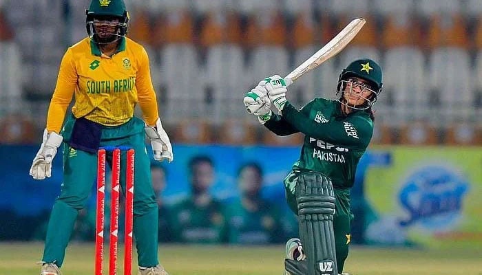 خواتین کرکٹ، پاکستان جنوبی افریقا ون ڈے آج