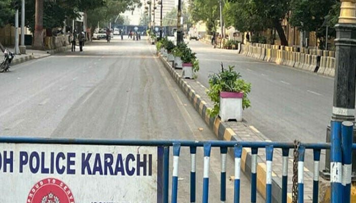 سیکیورٹی وجوہات، دوسرے روز بھی اہم سڑکیں ٹریفک کیلئے بند رہیں