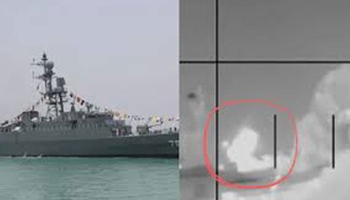 امریکا نے بھارت میں جنگی مشقوں سے واپس آنے والا ایرانی جہاز ڈبو دیا