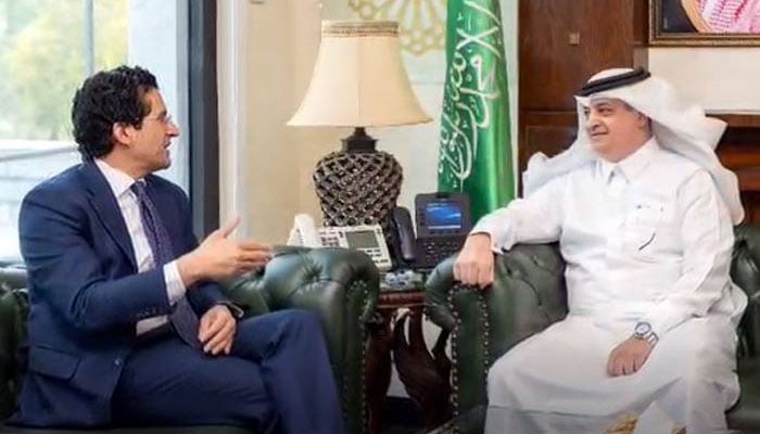 وفاقی وزیر پٹرولیم سے سعودی سفیر کی ملاقات